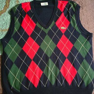Lacoste Men's Multicolor Diamond Vest